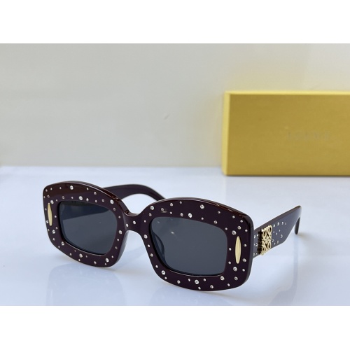 Wholesale LOEWE AAA Quality Sunglasses #1200285 $80.00 USD, Wholesale Quality Replica LOEWE AAA Quality Sunglasses