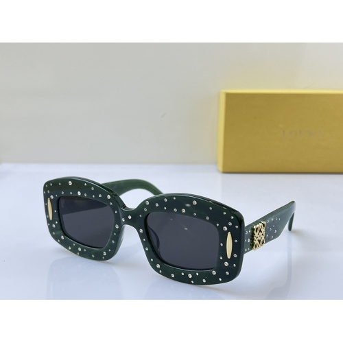 Wholesale LOEWE AAA Quality Sunglasses #1200286 $80.00 USD, Wholesale Quality Replica LOEWE AAA Quality Sunglasses