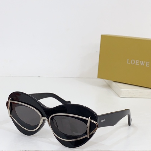 Wholesale LOEWE AAA Quality Sunglasses #1200287 $64.00 USD, Wholesale Quality Replica LOEWE AAA Quality Sunglasses