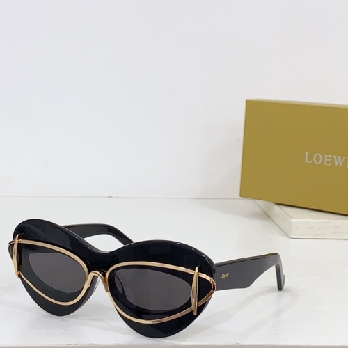 Wholesale LOEWE AAA Quality Sunglasses #1200288 $64.00 USD, Wholesale Quality Replica LOEWE AAA Quality Sunglasses