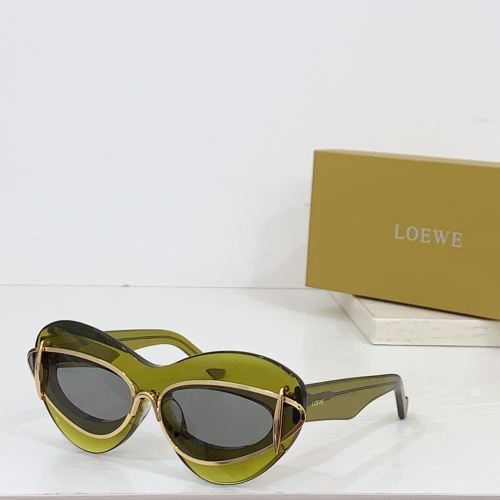 Wholesale LOEWE AAA Quality Sunglasses #1200289 $64.00 USD, Wholesale Quality Replica LOEWE AAA Quality Sunglasses