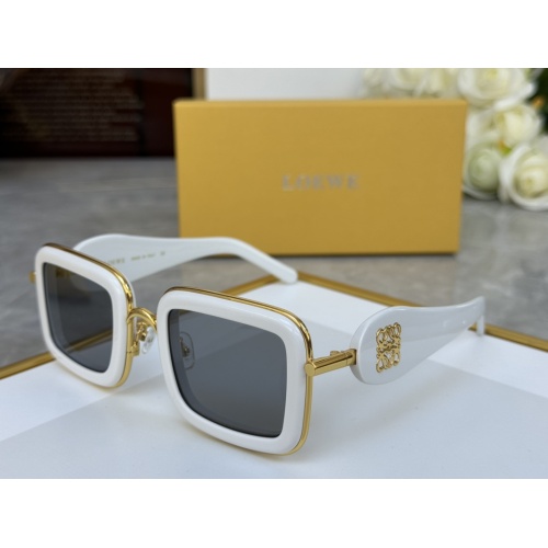 Wholesale LOEWE AAA Quality Sunglasses #1200298 $64.00 USD, Wholesale Quality Replica LOEWE AAA Quality Sunglasses