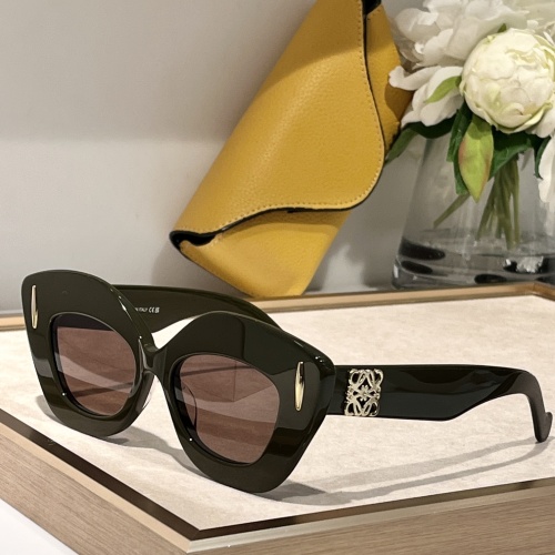 Wholesale LOEWE AAA Quality Sunglasses #1200303 $56.00 USD, Wholesale Quality Replica LOEWE AAA Quality Sunglasses