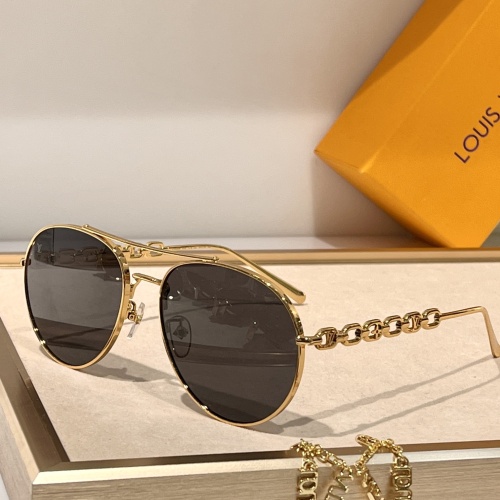 Wholesale Louis Vuitton AAA Quality Sunglasses #1200312 $64.00 USD, Wholesale Quality Replica Louis Vuitton AAA Quality Sunglasses