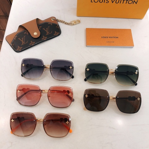 Replica Louis Vuitton AAA Quality Sunglasses #1200356 $60.00 USD for Wholesale