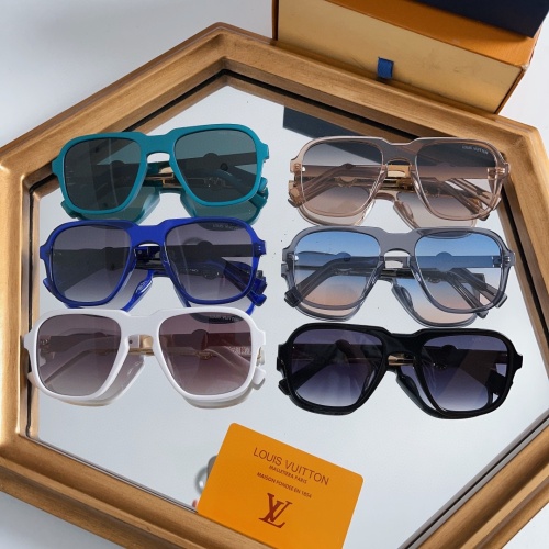 Replica Louis Vuitton AAA Quality Sunglasses #1200540 $60.00 USD for Wholesale