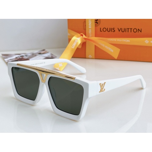 Wholesale Louis Vuitton AAA Quality Sunglasses #1200551 $60.00 USD, Wholesale Quality Replica Louis Vuitton AAA Quality Sunglasses