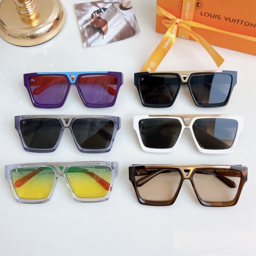 Replica Louis Vuitton AAA Quality Sunglasses #1200551 $60.00 USD for Wholesale