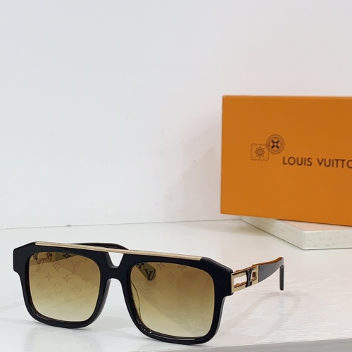 Wholesale Louis Vuitton AAA Quality Sunglasses #1200557 $45.00 USD, Wholesale Quality Replica Louis Vuitton AAA Quality Sunglasses