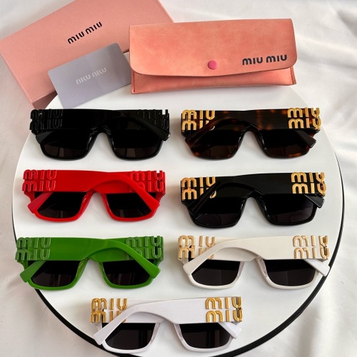 Replica MIU MIU AAA Quality Sunglasses #1200567 $45.00 USD for Wholesale