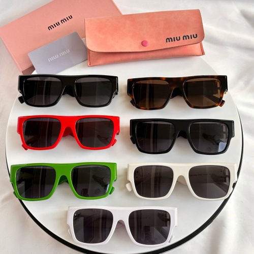 Replica MIU MIU AAA Quality Sunglasses #1200567 $45.00 USD for Wholesale