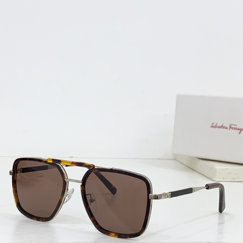 Wholesale Salvatore Ferragamo AAA Quality Sunglasses #1200710 $45.00 USD, Wholesale Quality Replica Salvatore Ferragamo AAA Quality Sunglasses