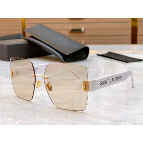 Wholesale Yves Saint Laurent YSL AAA Quality Sunglasses #1201112 $60.00 USD, Wholesale Quality Replica Yves Saint Laurent YSL AAA Quality Sunglasses