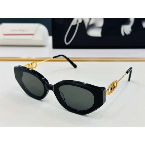 Wholesale Salvatore Ferragamo AAA Quality Sunglasses #1201373 $60.00 USD, Wholesale Quality Replica Salvatore Ferragamo AAA Quality Sunglasses