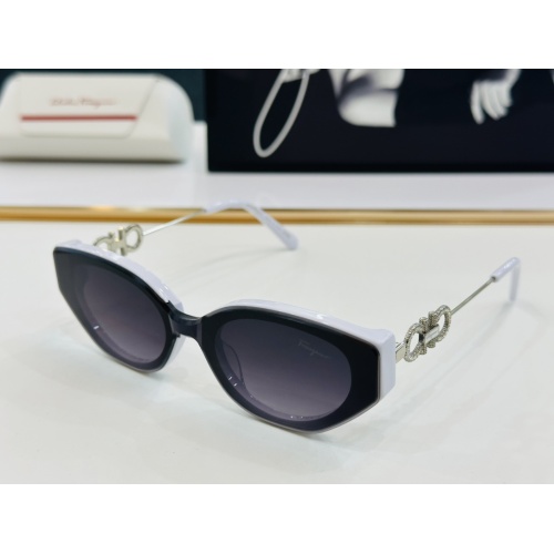 Wholesale Salvatore Ferragamo AAA Quality Sunglasses #1201375 $60.00 USD, Wholesale Quality Replica Salvatore Ferragamo AAA Quality Sunglasses