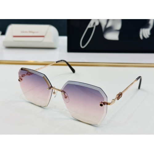 Wholesale Salvatore Ferragamo AAA Quality Sunglasses #1201389 $56.00 USD, Wholesale Quality Replica Salvatore Ferragamo AAA Quality Sunglasses