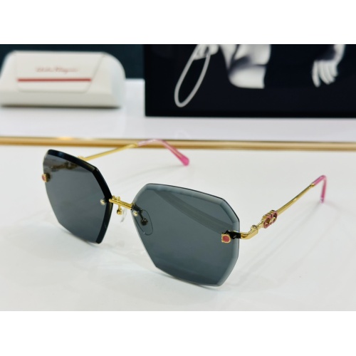 Wholesale Salvatore Ferragamo AAA Quality Sunglasses #1201391 $56.00 USD, Wholesale Quality Replica Salvatore Ferragamo AAA Quality Sunglasses