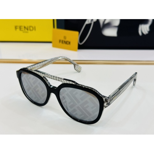 Wholesale Fendi AAA Quality Sunglasses #1201515 $64.00 USD, Wholesale Quality Replica Fendi AAA Quality Sunglasses