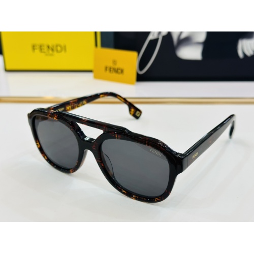 Wholesale Fendi AAA Quality Sunglasses #1201517 $64.00 USD, Wholesale Quality Replica Fendi AAA Quality Sunglasses