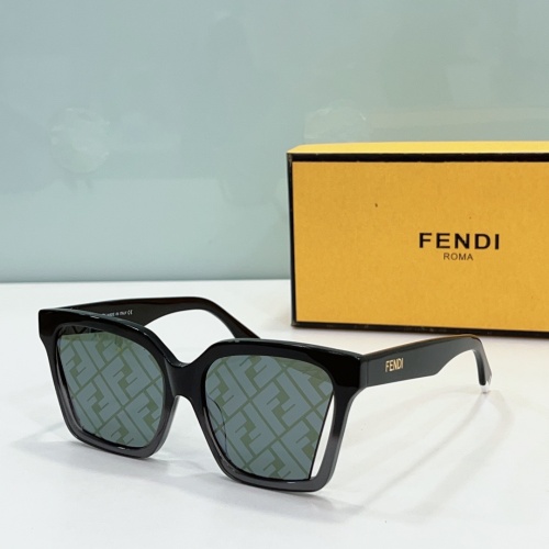 Wholesale Fendi AAA Quality Sunglasses #1201533 $52.00 USD, Wholesale Quality Replica Fendi AAA Quality Sunglasses