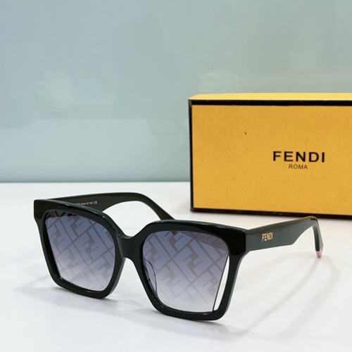 Wholesale Fendi AAA Quality Sunglasses #1201534 $52.00 USD, Wholesale Quality Replica Fendi AAA Quality Sunglasses