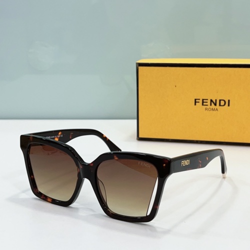 Wholesale Fendi AAA Quality Sunglasses #1201540 $52.00 USD, Wholesale Quality Replica Fendi AAA Quality Sunglasses