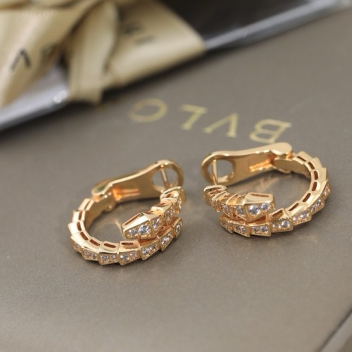 Wholesale Bvlgari Earrings For Women #1203329 $40.00 USD, Wholesale Quality Replica Bvlgari Earrings