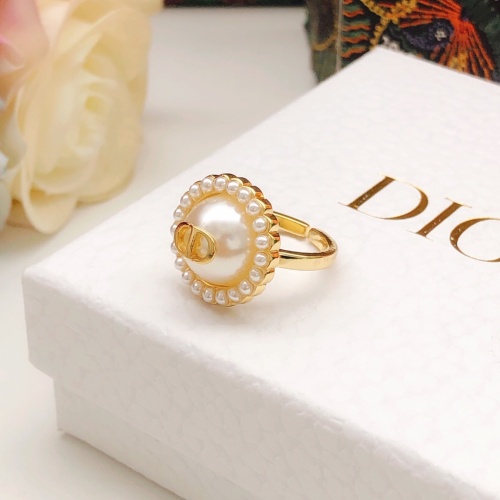 Replica Christian Dior Rings For Women #1203549 $27.00 USD for Wholesale