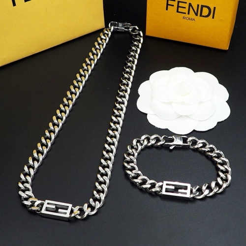 Wholesale Fendi Jewelry Set #1203902 $48.00 USD, Wholesale Quality Replica Fendi Jewelry Set