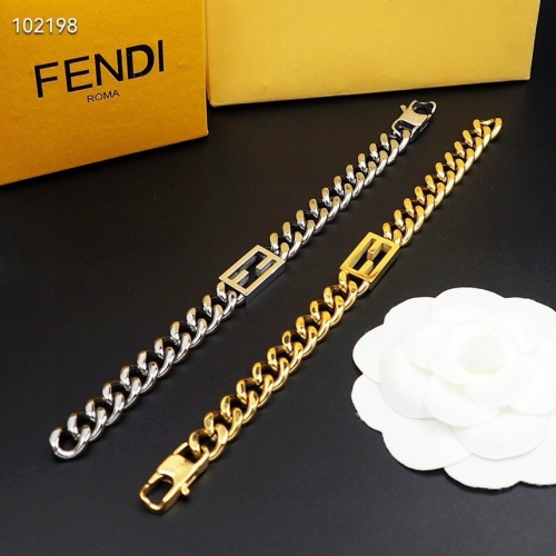 Replica Fendi Jewelry Set #1203902 $48.00 USD for Wholesale