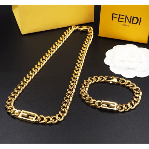 Wholesale Fendi Jewelry Set #1203903 $48.00 USD, Wholesale Quality Replica Fendi Jewelry Set