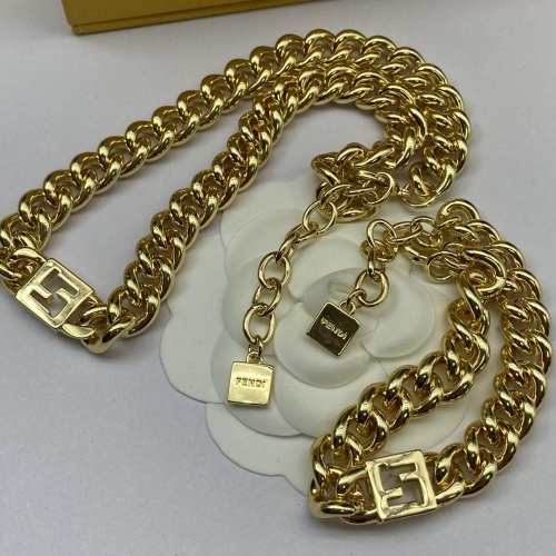 Replica Fendi Jewelry Set #1203922 $52.00 USD for Wholesale