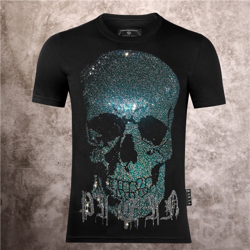 Wholesale Philipp Plein PP T-Shirts Short Sleeved For Men #1203985 $29.00 USD, Wholesale Quality Replica Philipp Plein PP T-Shirts