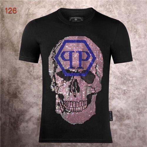 Wholesale Philipp Plein PP T-Shirts Short Sleeved For Men #1203987 $29.00 USD, Wholesale Quality Replica Philipp Plein PP T-Shirts