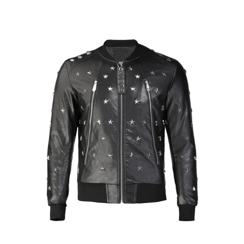 Wholesale Philipp Plein PP Jackets Long Sleeved For Men #1204027 $102.00 USD, Wholesale Quality Replica Philipp Plein PP Jackets