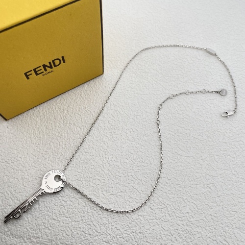 Wholesale Fendi Necklaces #1204038 $48.00 USD, Wholesale Quality Replica Fendi Necklaces