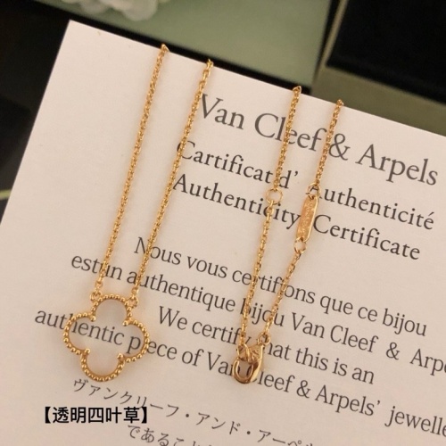 Wholesale Van Cleef &amp; Arpels Necklaces For Women #1204099 $25.00 USD, Wholesale Quality Replica Van Cleef &amp; Arpels Necklaces