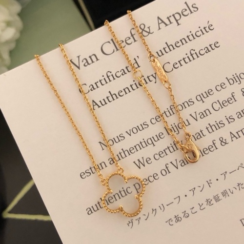 Replica Van Cleef & Arpels Necklaces For Women #1204099 $25.00 USD for Wholesale