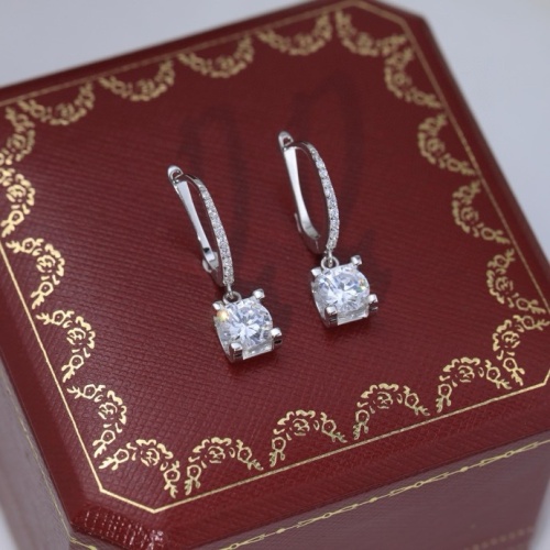 Wholesale Cartier Earrings For Women #1204325 $40.00 USD, Wholesale Quality Replica Cartier Earrings