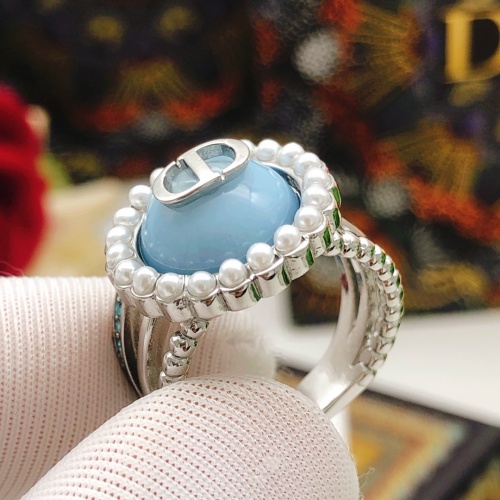 Replica Christian Dior Rings For Women #1204347 $27.00 USD for Wholesale