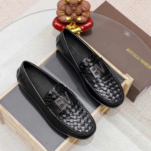 Wholesale Bottega Veneta BV Leather Shoes For Men #1204498 $85.00 USD, Wholesale Quality Replica Bottega Veneta BV Leather Shoes