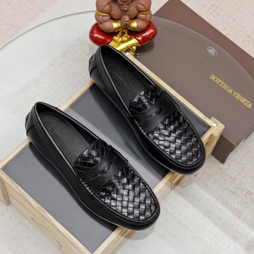 Wholesale Bottega Veneta BV Leather Shoes For Men #1204499 $85.00 USD, Wholesale Quality Replica Bottega Veneta BV Leather Shoes