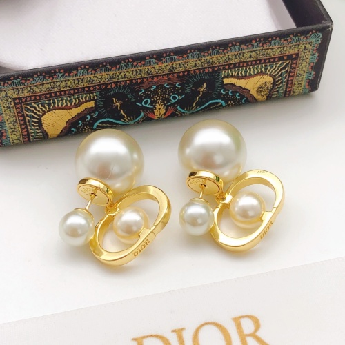 Wholesale Christian Dior Earrings For Women #1204622 $29.00 USD, Wholesale Quality Replica Christian Dior Earrings