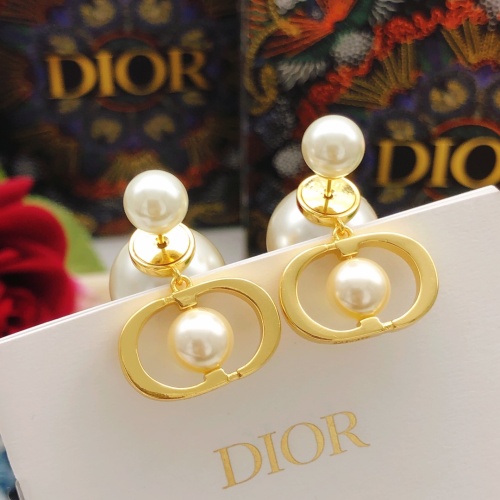 Replica Christian Dior Earrings For Women #1204622 $29.00 USD for Wholesale