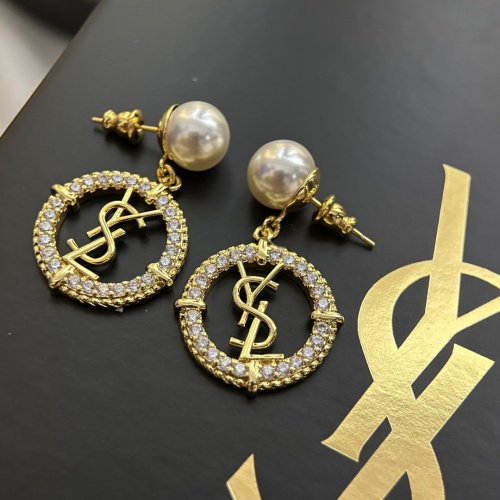 Replica Yves Saint Laurent YSL Earrings For Women #1204676 $25.00 USD for Wholesale