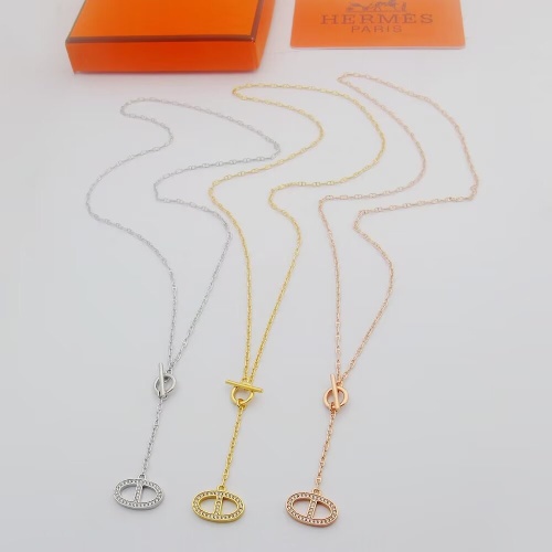 Replica Hermes Necklaces #1204689 $25.00 USD for Wholesale