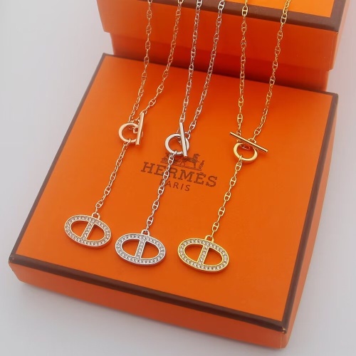 Replica Hermes Necklaces #1204689 $25.00 USD for Wholesale