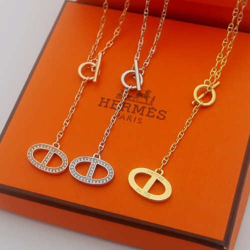 Replica Hermes Necklaces #1204689 $25.00 USD for Wholesale