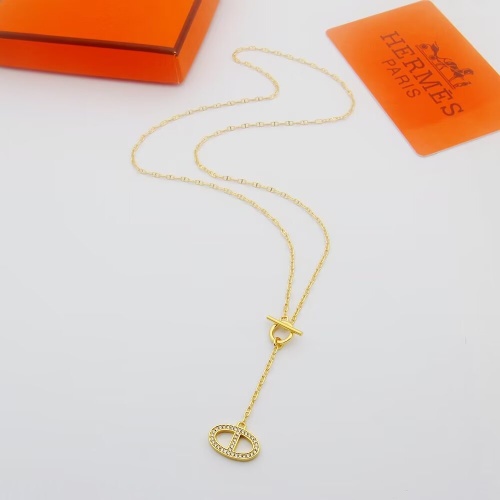 Wholesale Hermes Necklaces #1204691 $25.00 USD, Wholesale Quality Replica Hermes Necklaces