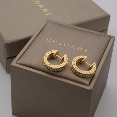 Wholesale Bvlgari Earrings For Women #1204708 $25.00 USD, Wholesale Quality Replica Bvlgari Earrings